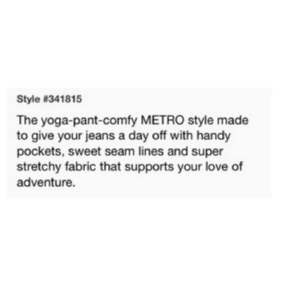 Athleta Metro Leggings Black Pants with Front and Rear Pockets - Small - Picture 13 of 16